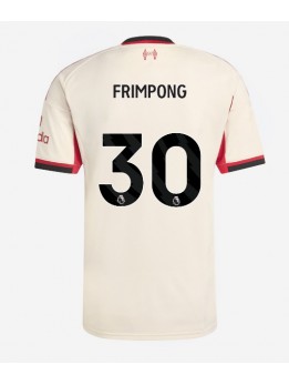 Liverpool Jeremie Frimpong #30 Replika Borta Kläder 2025-26 Kortärmad